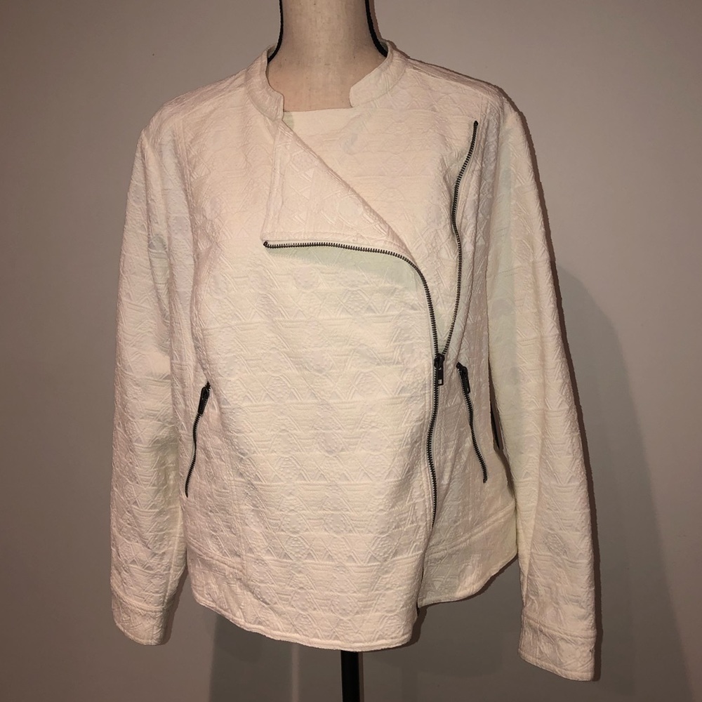 Ruff Hewn GREY Moto Jacket